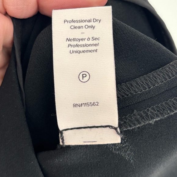 Cinq a Sept Revolve Grommet flare Viera Black pants Sz 10 open leg - Picture 9 of 10